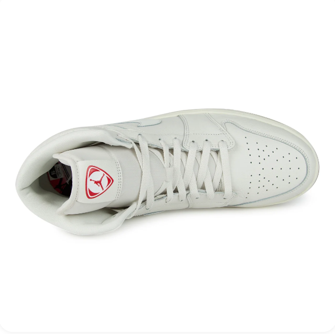 Jordan Off-White High-Top Sneakers with Gum Outsole
